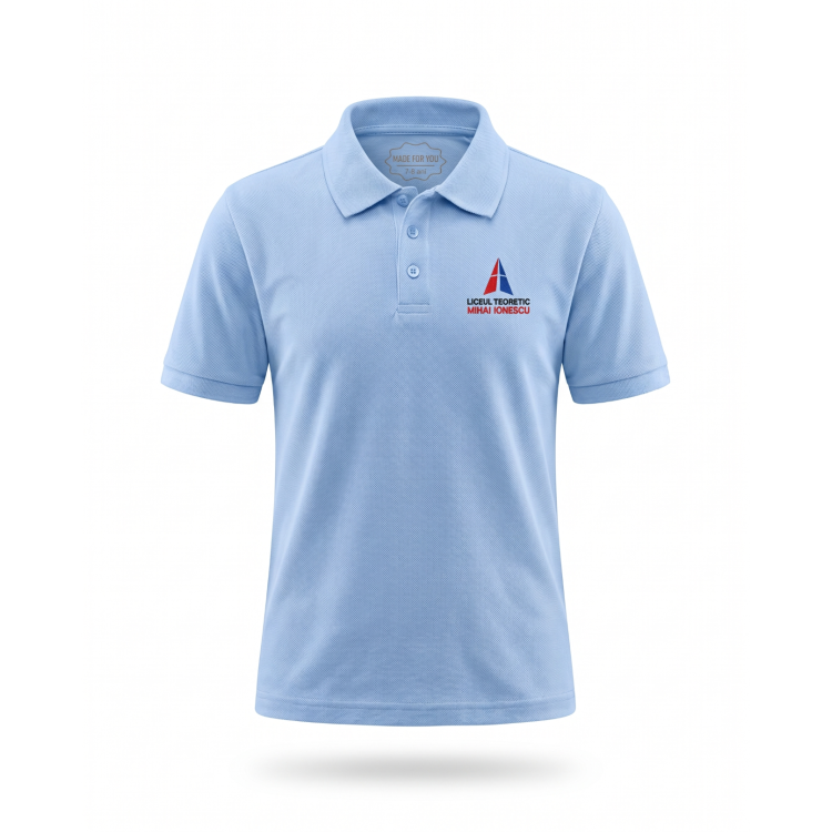 Tricou Polo Novri Core Bleu