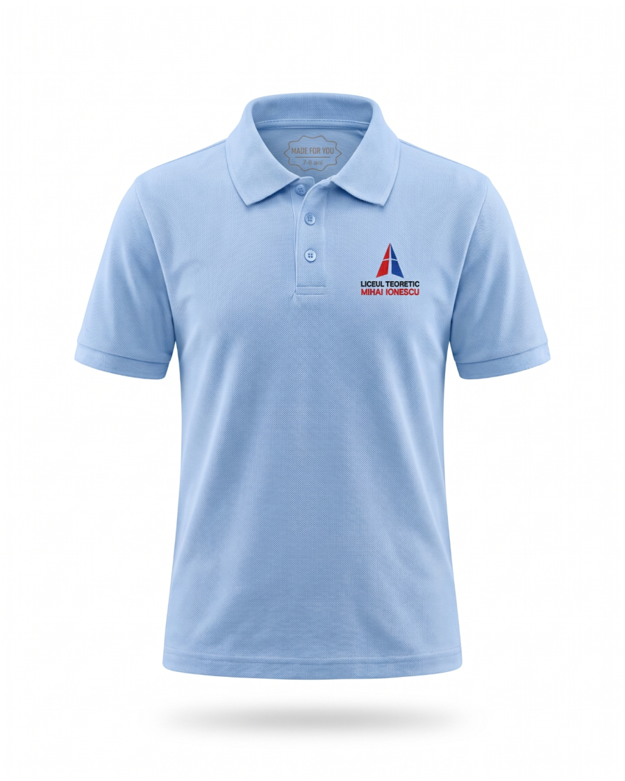 Tricou Polo Novri Core Bleu