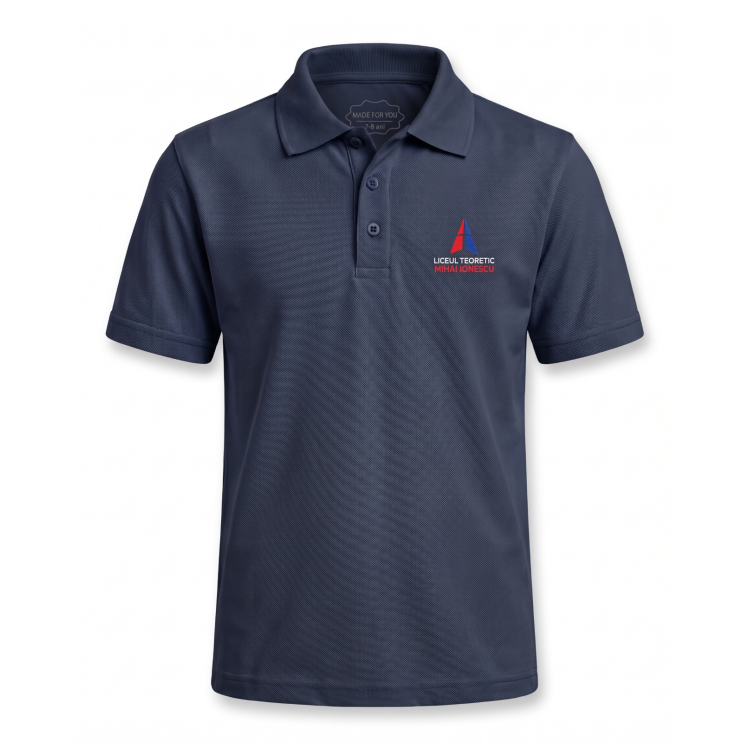 Tricou Polo Novri Core Bleumarin