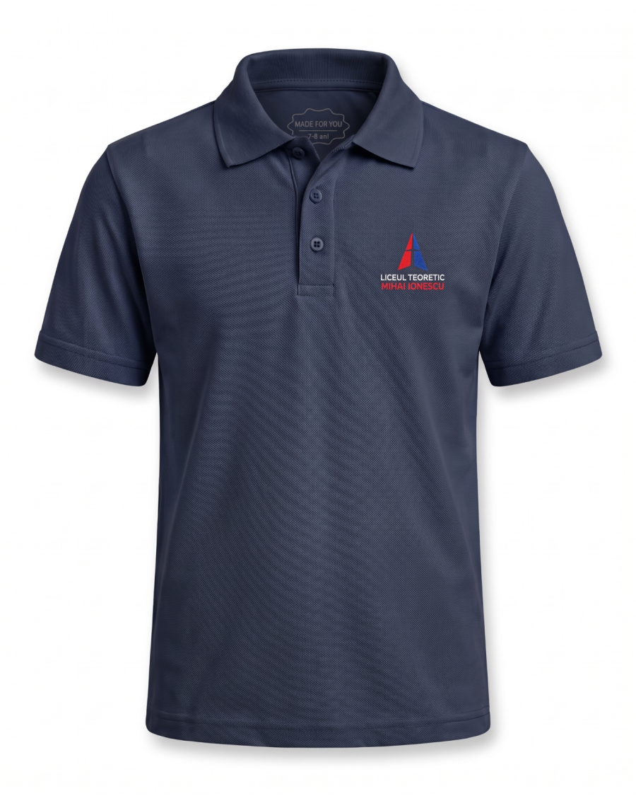 Tricou Polo Novri Core Bleumarin