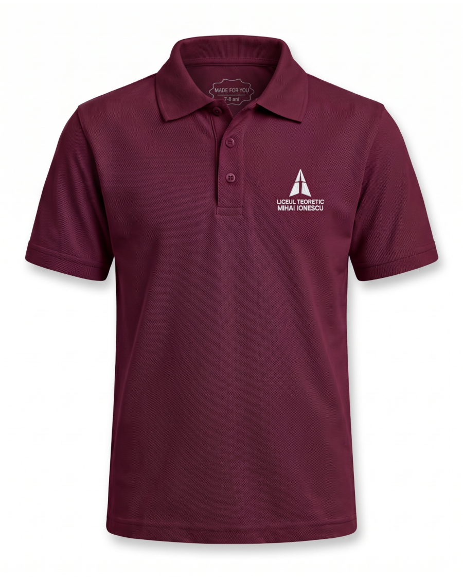 Tricou Polo Novri Core Burgundy